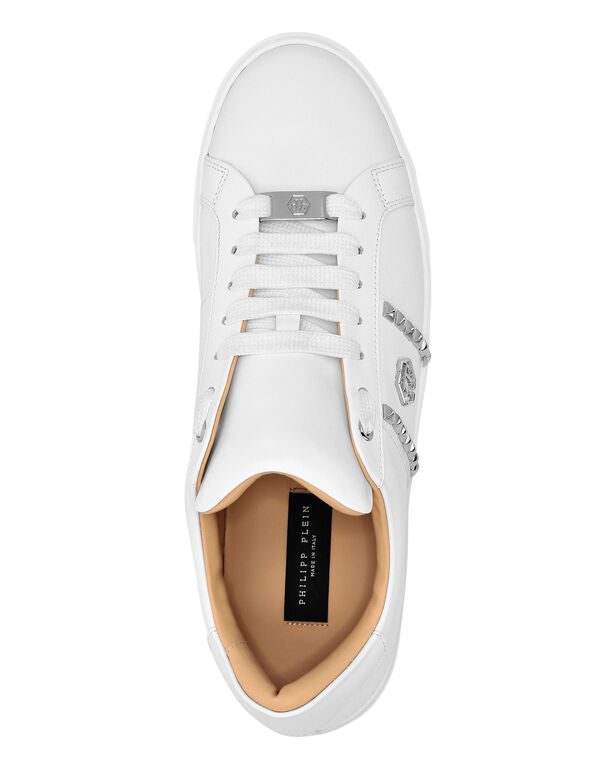 Leather Lo-Top Sneakers Studs