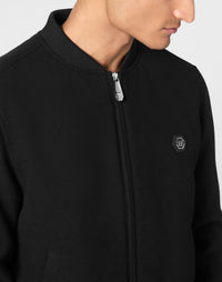Wool Bomber Skull &amp; Bones