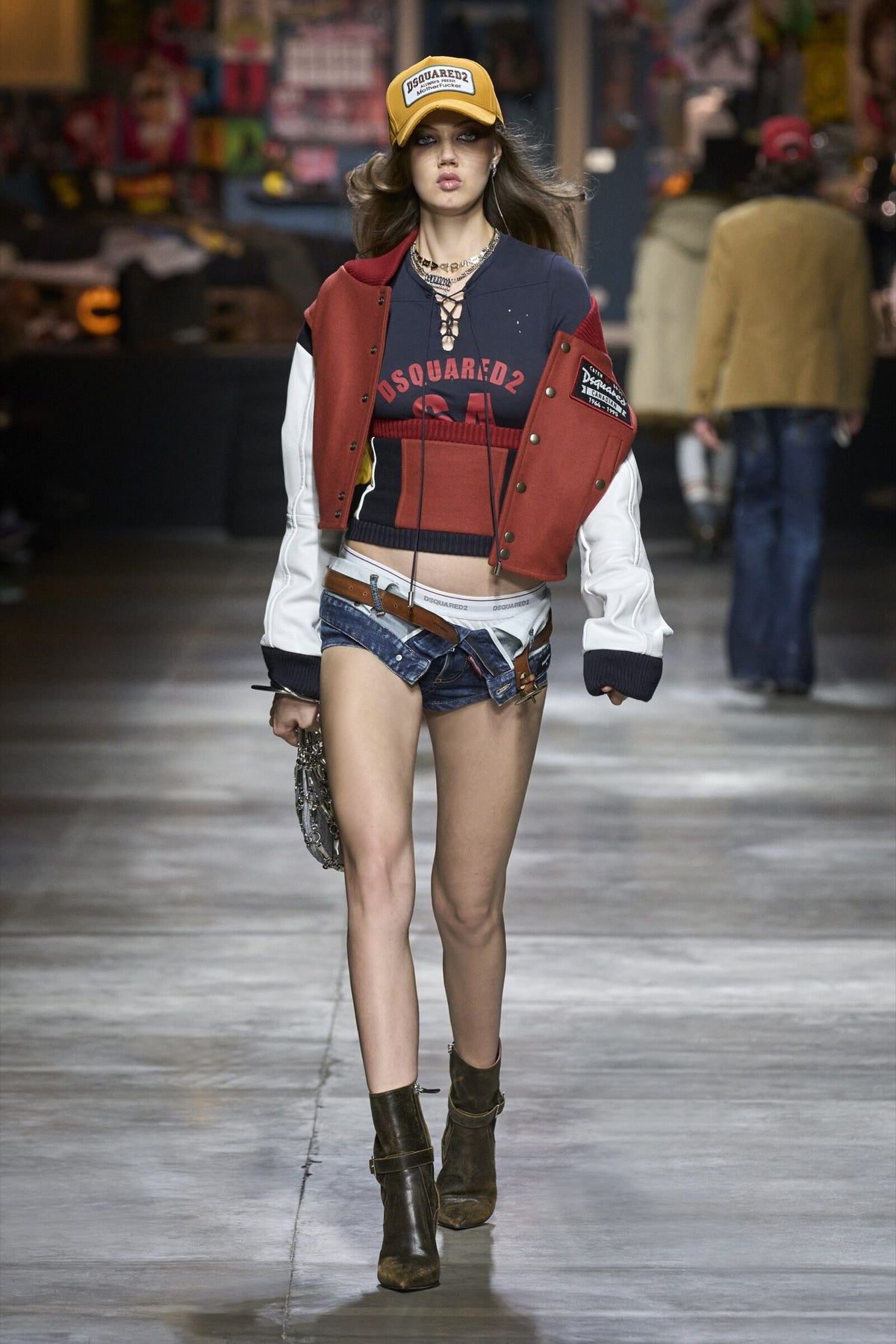 DSQUARED2｜VARSITY CORSET TOP 女款外套