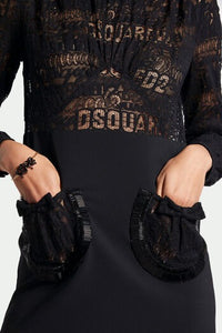 DSQUARED2｜Dsquared2 Lacey Mini Dress 女款連身裙
