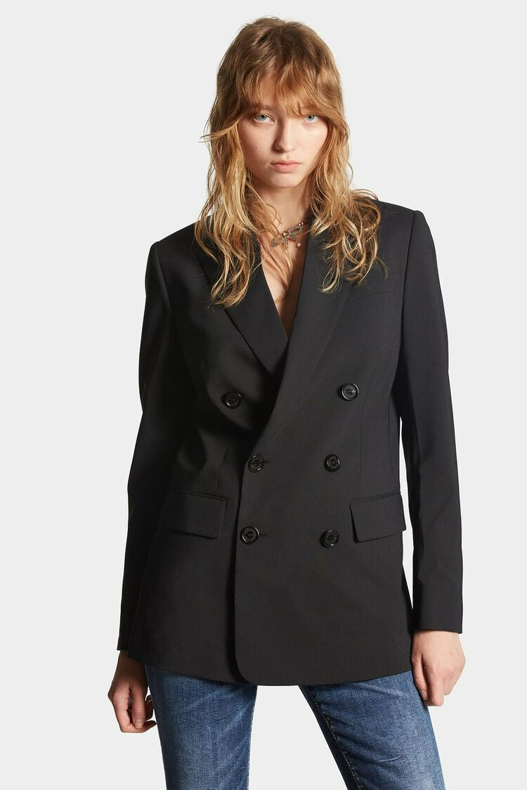 DSQUARED2｜NEW YORKER DOUBLE-BREASTED BLAZER 女款西裝外套