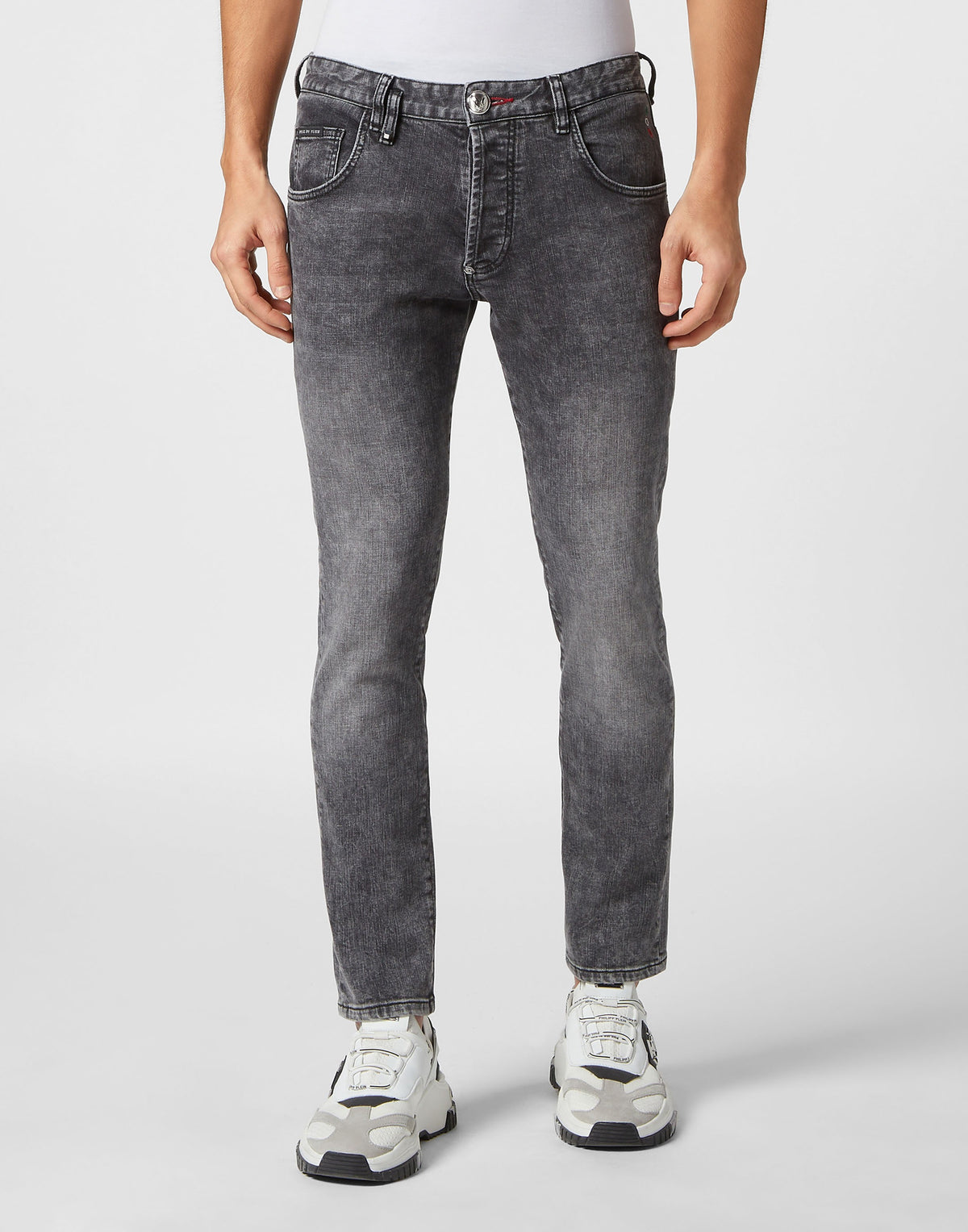 Philipp Plein｜Skinny Trousers Skull 男款長褲