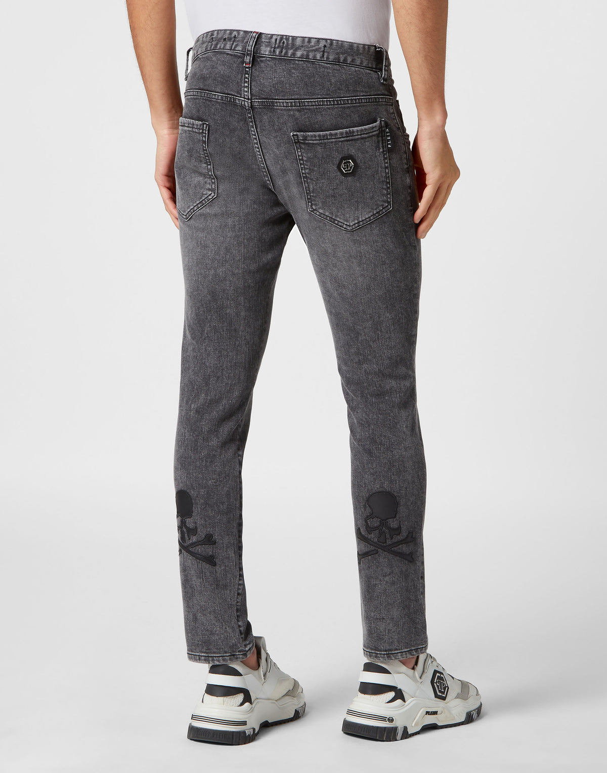 Philipp Plein｜Skinny Trousers Skull 男款長褲