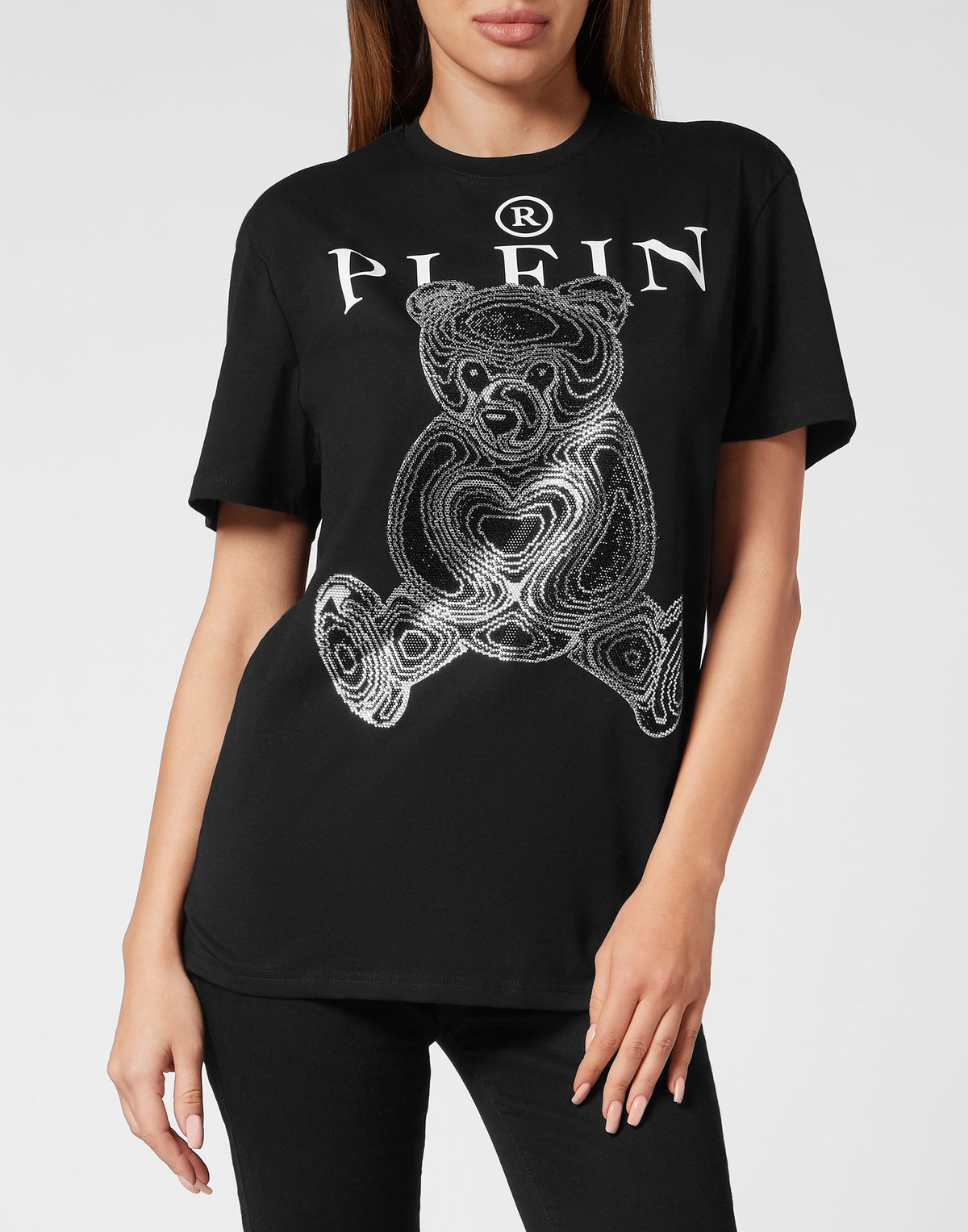 Philipp Plein｜T-Shirt Man Fit Teddy Bear 女款T恤
