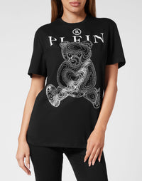 Philipp Plein｜T-Shirt Man Fit Teddy Bear 女款T恤