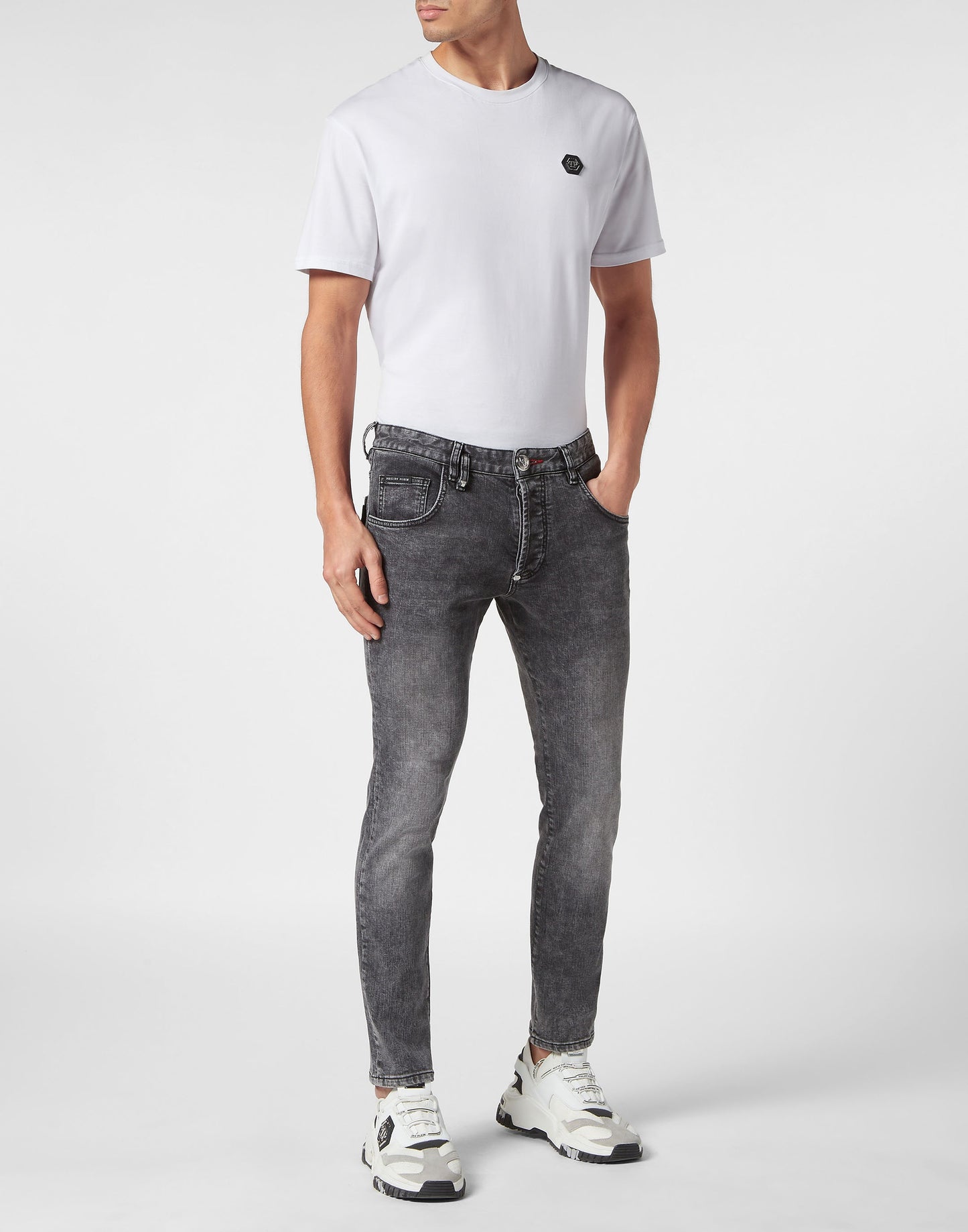 Skinny Trousers Skull