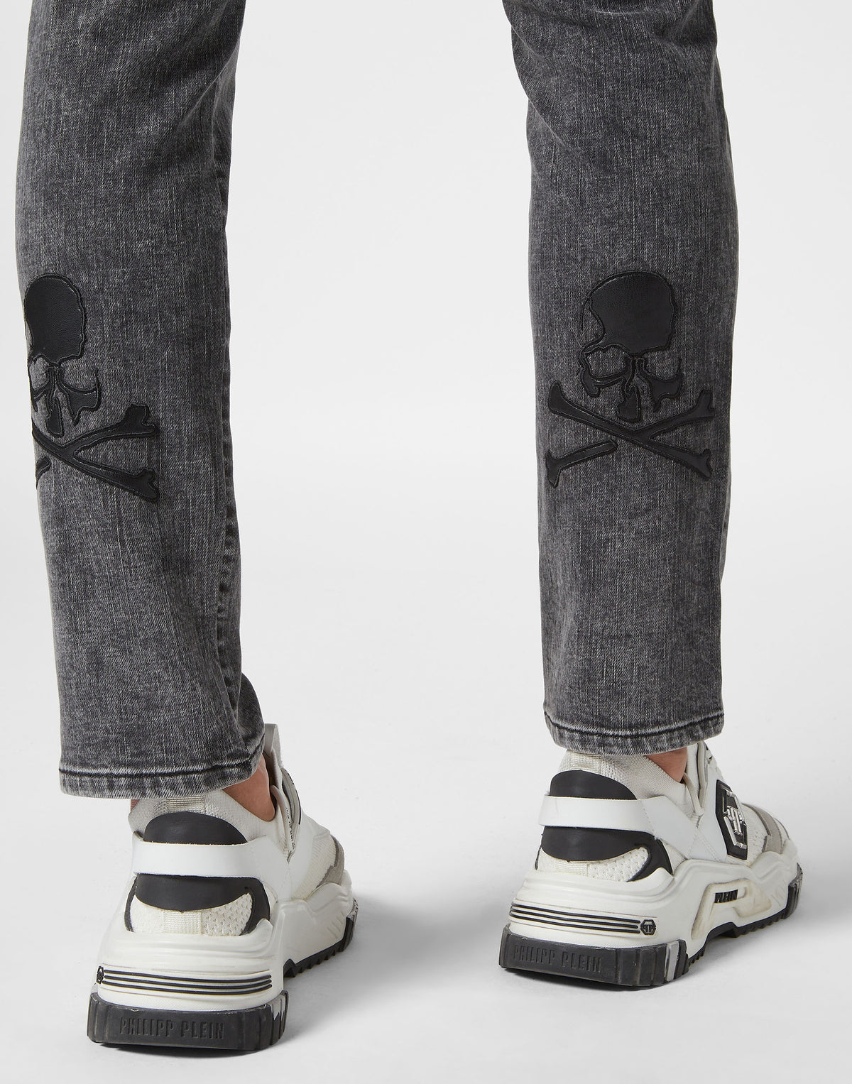 Philipp Plein｜Skinny Trousers Skull 男款長褲